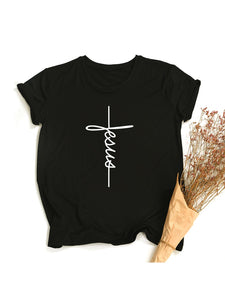 Faith T-Shirt w/ a Cross