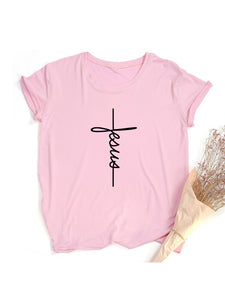 Faith T-Shirt w/ a Cross